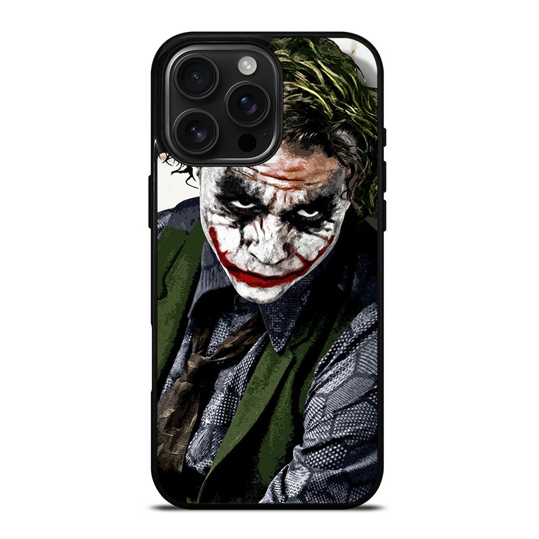 JOKER HEATH LEDGER ART iPhone 16 Pro Max Case Cover