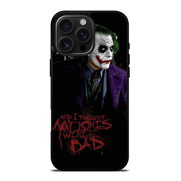 JOKER HEATH LEDGER QUOTE iPhone 16 Pro Max Case Cover