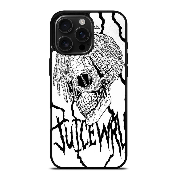 JUICE WORLD SKULL ART iPhone 16 Pro Max Case Cover