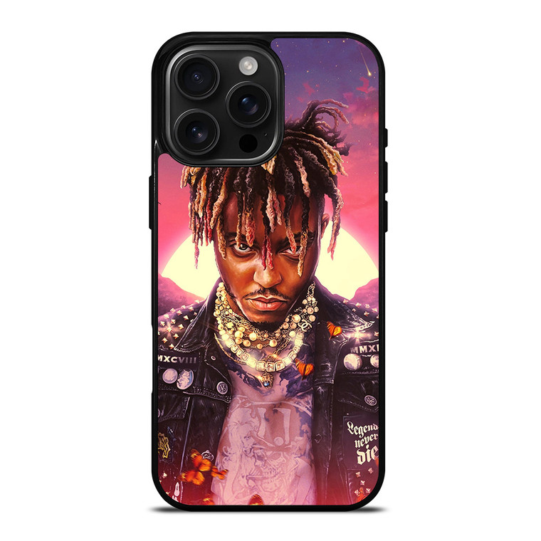 JUICE WRLD FACE RAPPER iPhone 16 Pro Max Case Cover