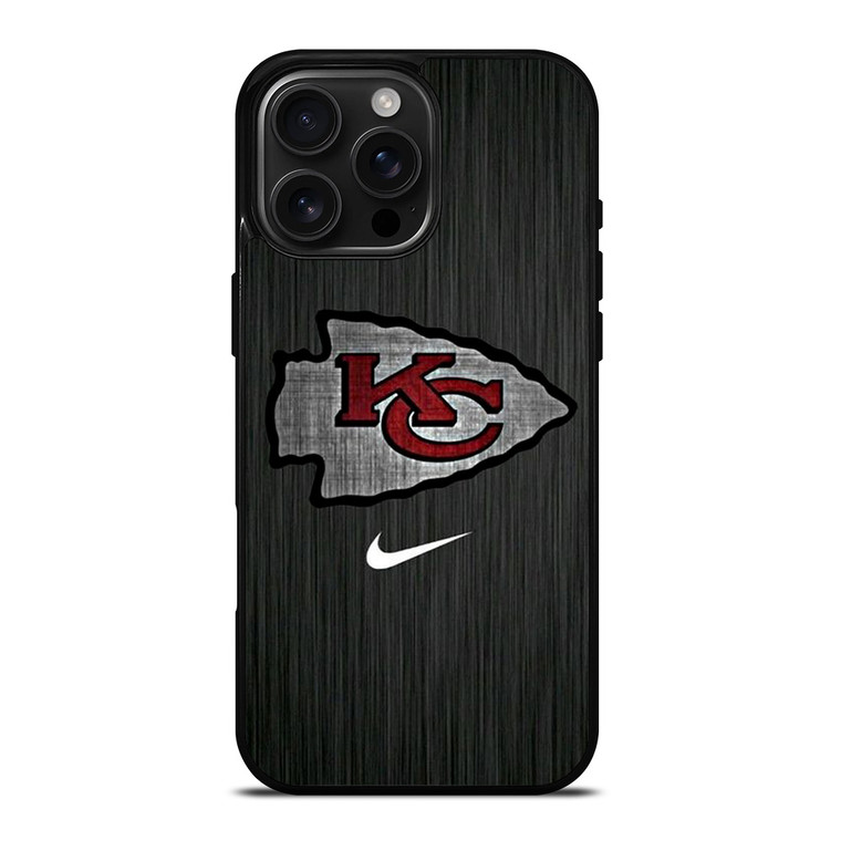 KANSAS CITY CHIEFS NFL NIKE iPhone 16 Pro Max Case Cover