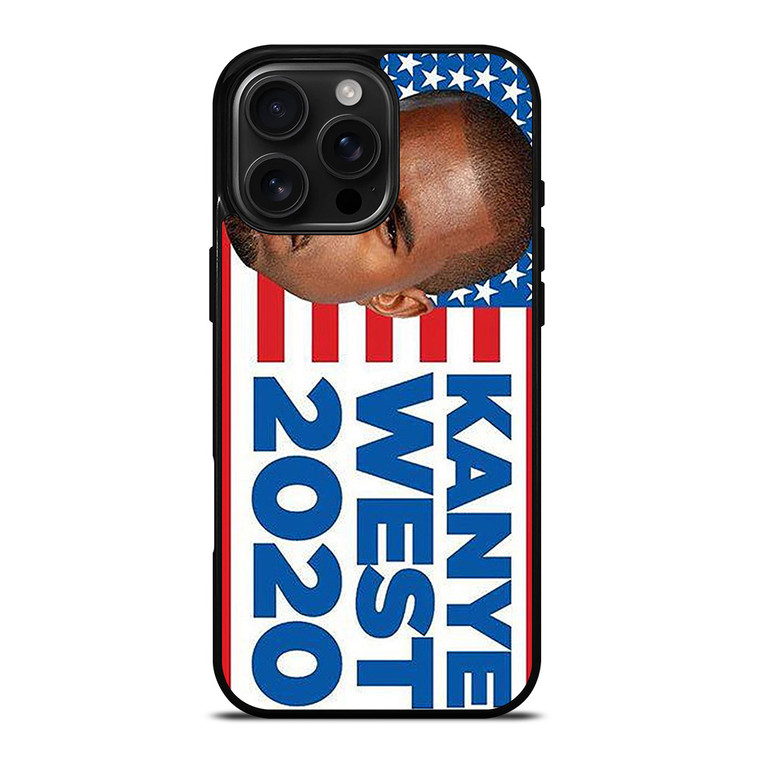 KANYE WEST FOR USA PRESIDENT 2020 iPhone 16 Pro Max Case Cover