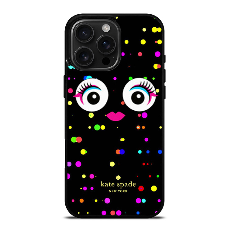 KATE SPADE COLORFULL MONSTER EYE iPhone 16 Pro Max Case Cover