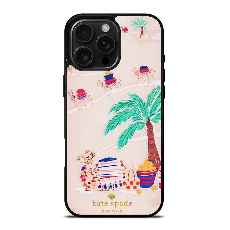 KATE SPADE DESERT CAMEL iPhone 16 Pro Max Case Cover