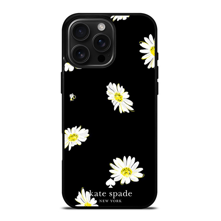 KATE SPADE FLOWER IN BLACK iPhone 16 Pro Max Case Cover