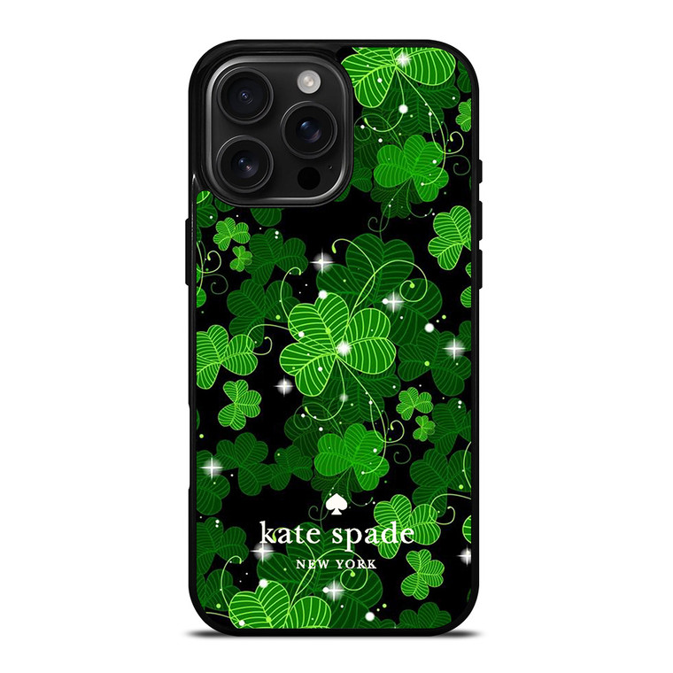 KATE SPADE GREEN LEAFS iPhone 16 Pro Max Case Cover