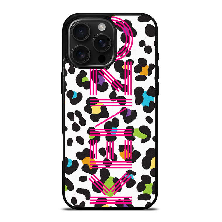 KENZO PARIS COLORFUL LEOPARD iPhone 16 Pro Max Case Cover KENZO PARIS COLORFUL LEOPARD iPhone 16 Pro Max Case Cover