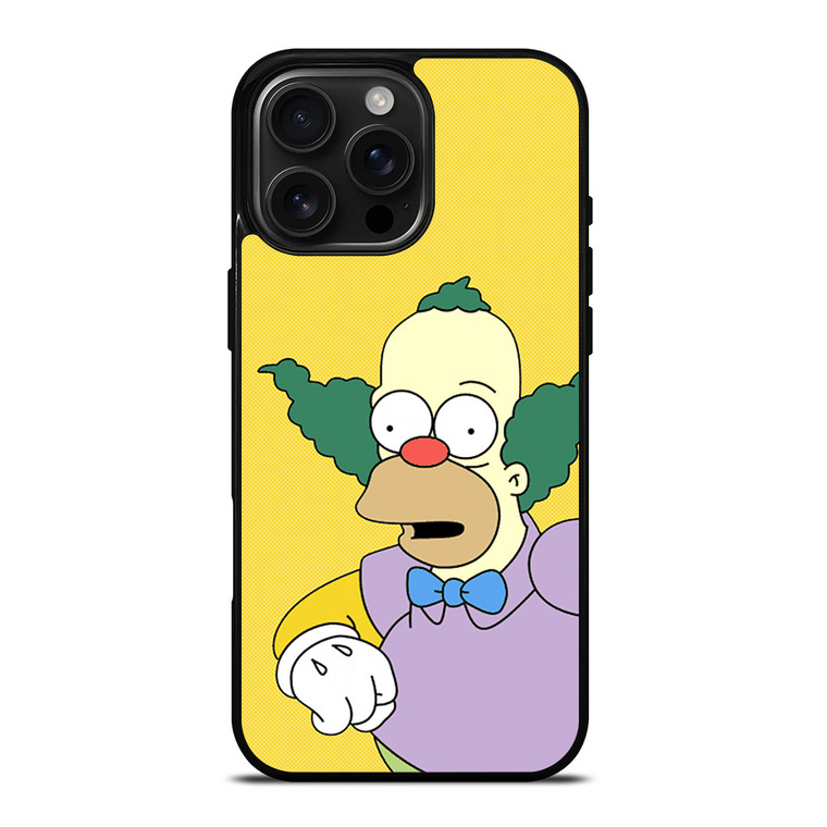 KRUSTY THE CLOWN CARTOON iPhone 16 Pro Max Case Cover KRUSTY THE CLOWN CARTOON iPhone 16 Pro Max Case Cover