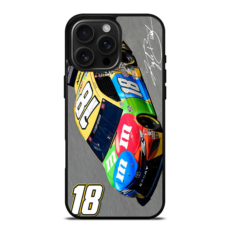 KYLIE BUSCH 18 NASCAR DRIVER iPhone 16 Pro Max Case Cover