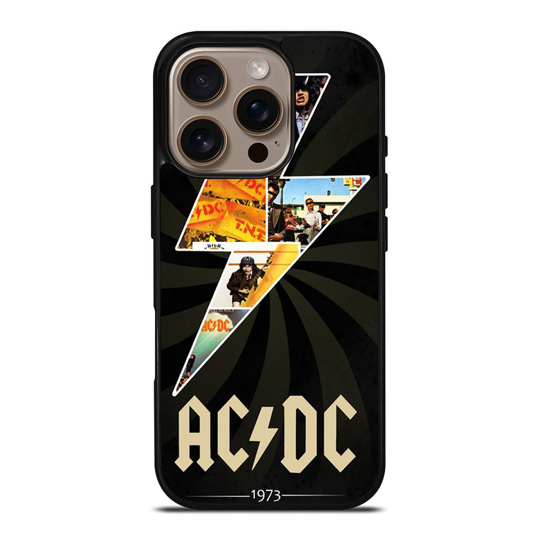 ACDC BAND LOGO iPhone 16 Pro Case Cover