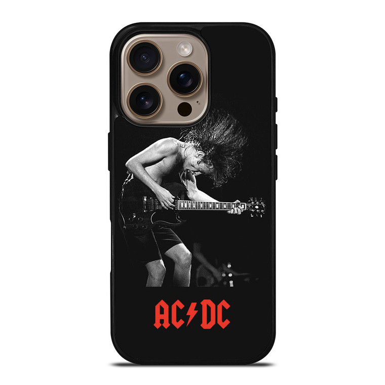 ACDC ROCK BAND LOGO iPhone 16 Pro Case Cover