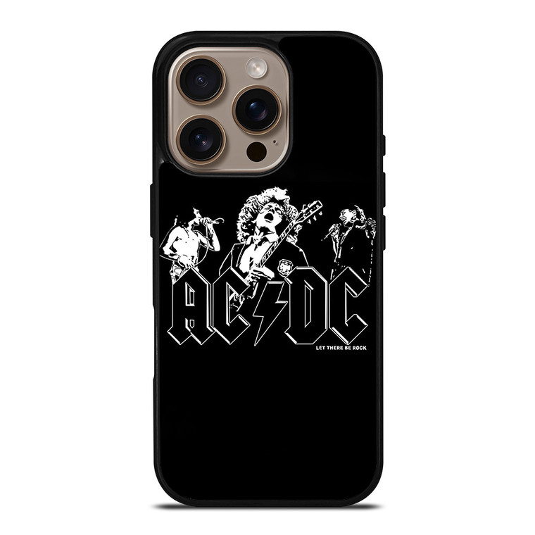 ACDC ROCK BAND iPhone 16 Pro Case Cover