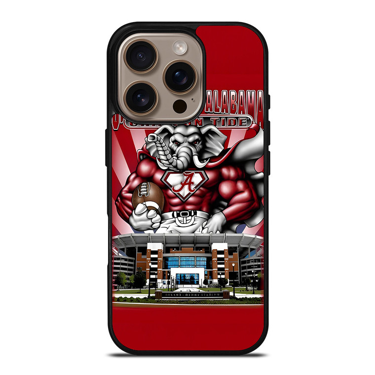 ALABAMA CRIMSON CAMPUS iPhone 16 Pro Case Cover