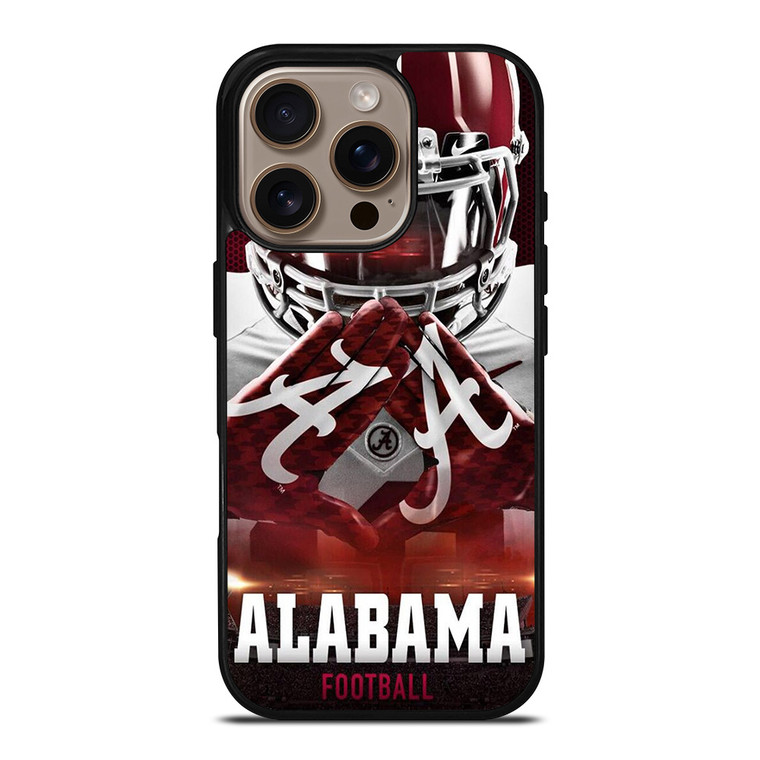 ALABAMA CRIMSON TIDE FOOTBALL iPhone 16 Pro Case Cover