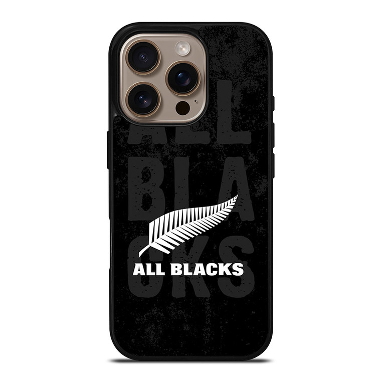 ALL BLACKS NEW ZEALAND LOGO iPhone 16 Pro Case Cover
