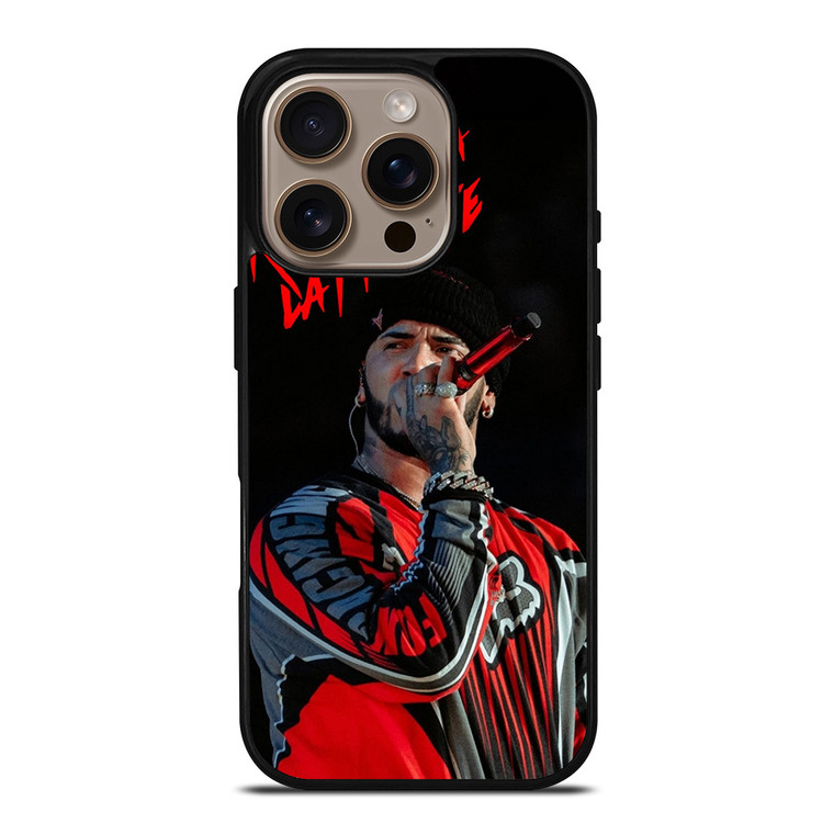ANUEL AA REAL HASTA LA MUERTE RAPPER 2 iPhone 16 Pro Case Cover