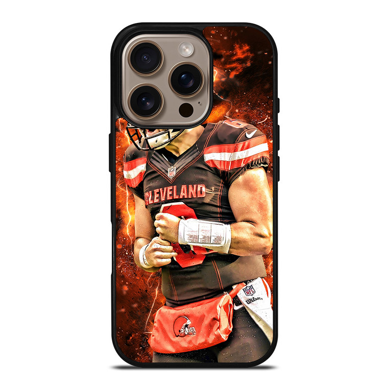 BAKER MAYFIELD CLEVELAND BROWNS NFL 2 iPhone 16 Pro Case Cover