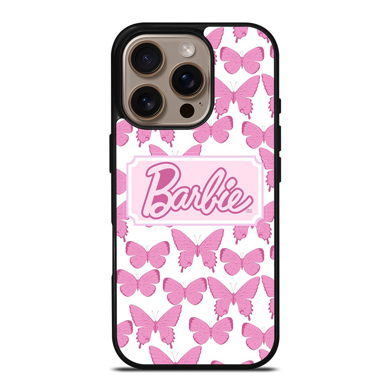 BARBIE BUTTERFLY PINK iPhone 16 Pro Case Cover