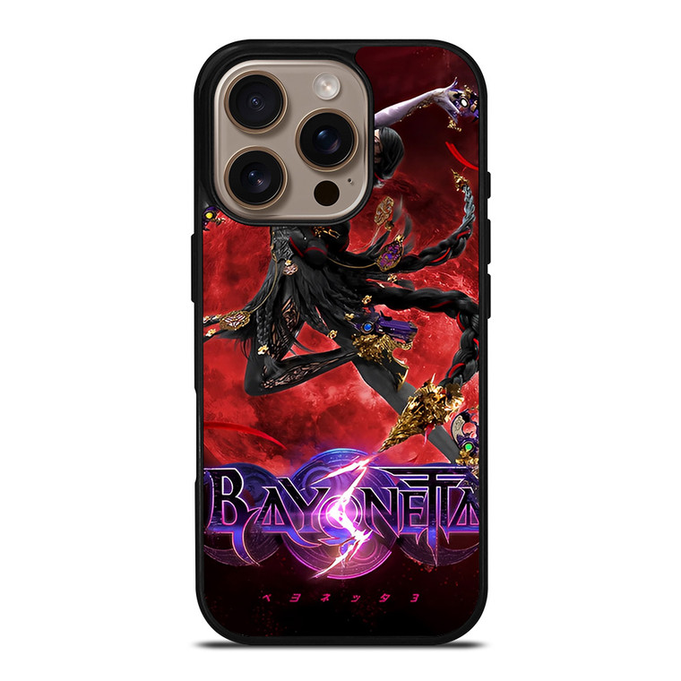 BAYONETTA 3 NINTENDO GAMES iPhone 16 Pro Case Cover