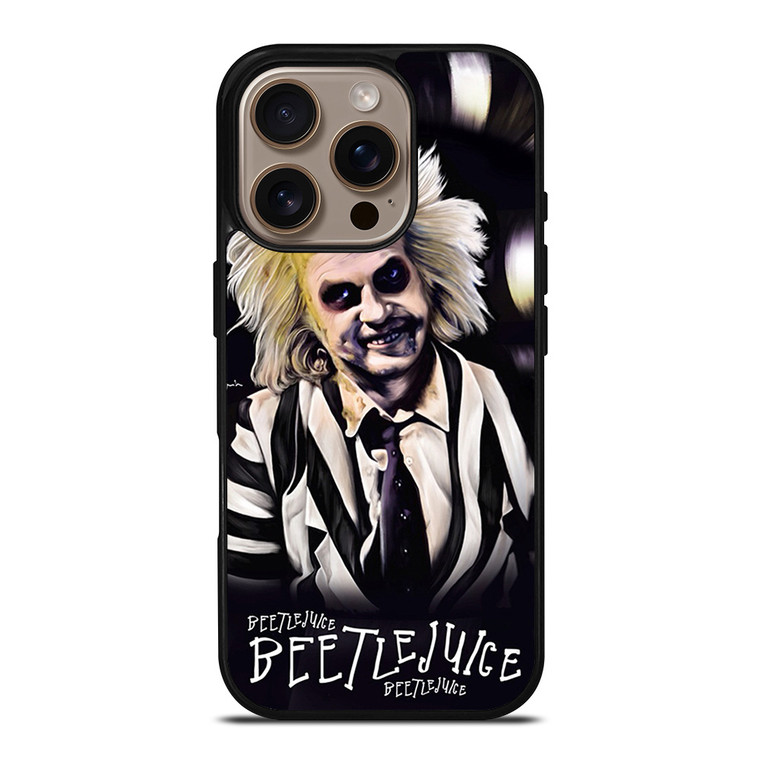 BEETLEJUICE TIM BURTON iPhone 16 Pro Case Cover