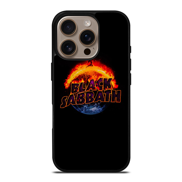 BLACK SABBATH BAND LOGO ART iPhone 16 Pro Case Cover