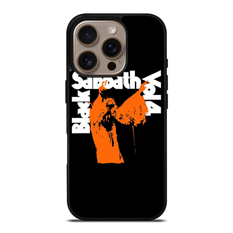 BLACK SABBATH VOL 4 ALBUM COVER iPhone 16 Pro Case Cover
