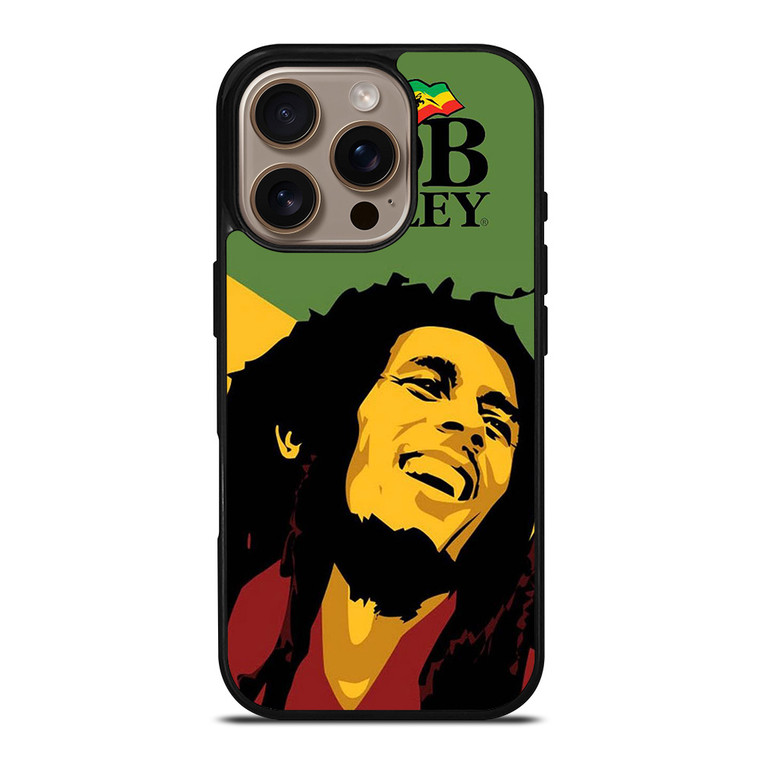 BOB MARLEY RASTA ART iPhone 16 Pro Case Cover