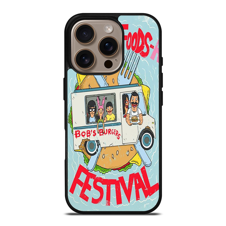BOBS BURGERS FESTIVAL CARTOON iPhone 16 Pro Case Cover