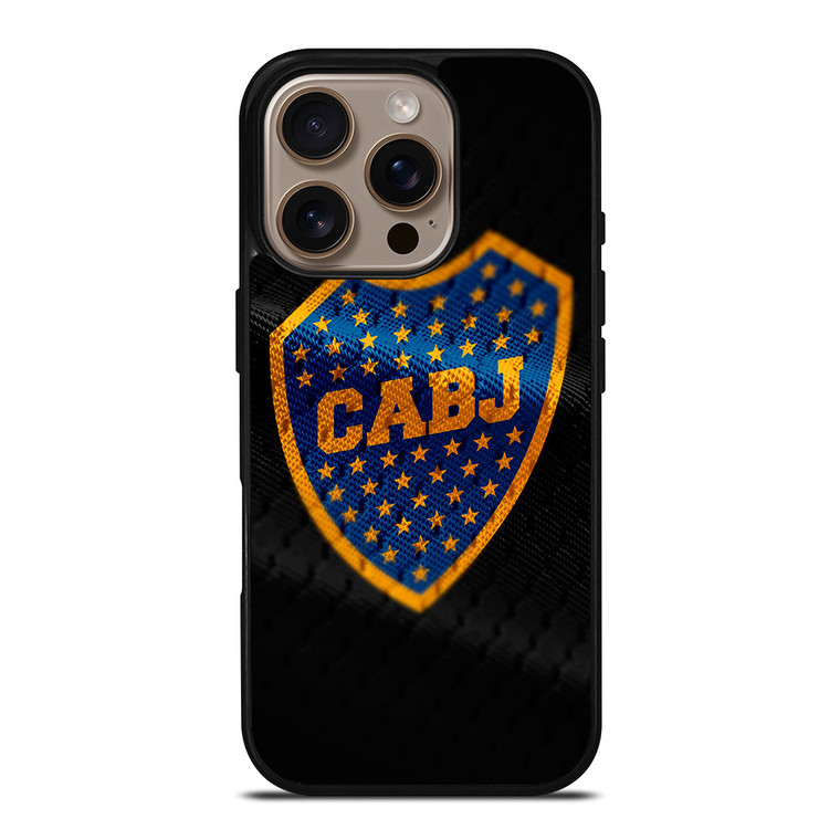 BOCA JUNIORS FC LOGO EMBLEM iPhone 16 Pro Case Cover