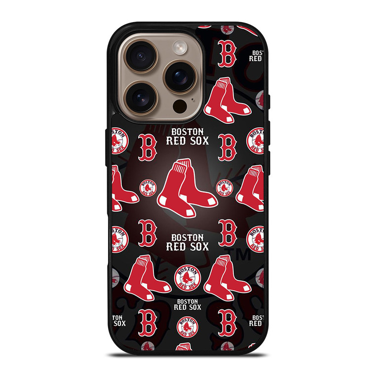 BOSTON RED SOX MLB COLLAGE iPhone 16 Pro Case Cover