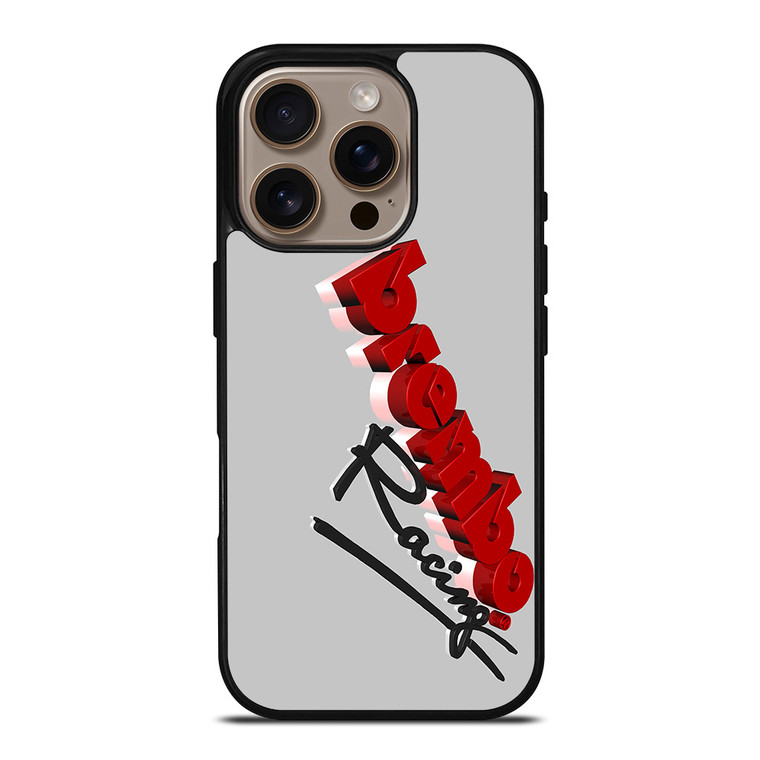 BREMBO RACING 3D LOGO iPhone 16 Pro Case Cover