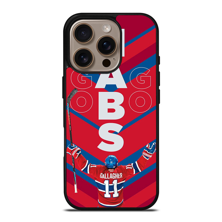 BRENDAN GALLAGHER MONTREAL CANADIENS iPhone 16 Pro Case Cover