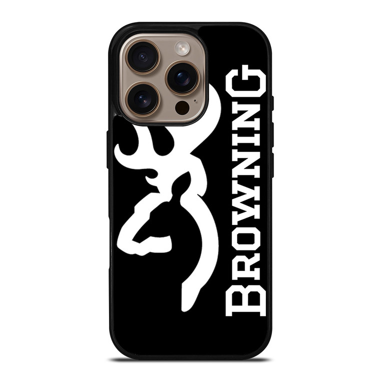BROWNING ARMS LANDSCAPE LOGO iPhone 16 Pro Case Cover