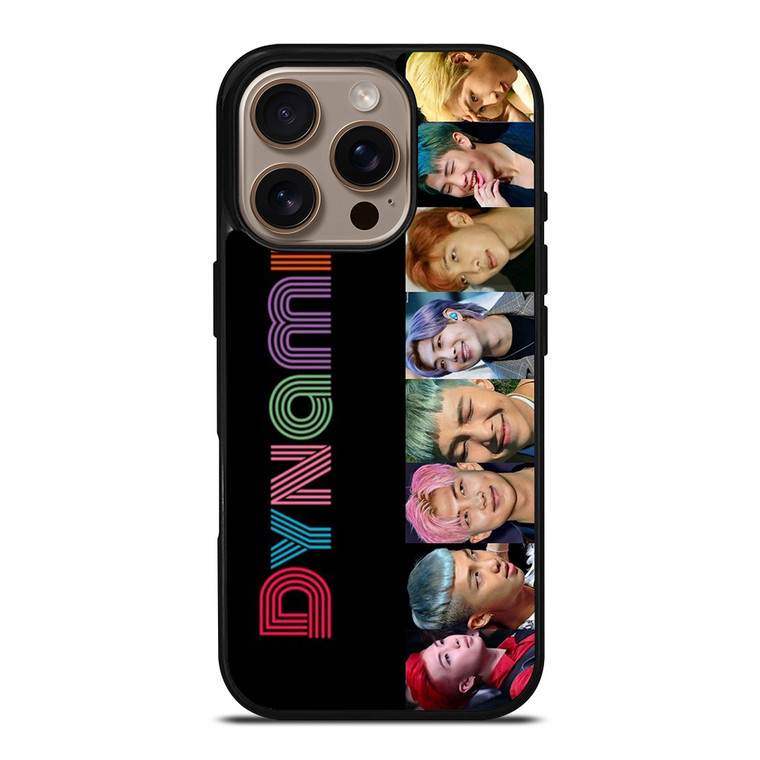 BTS DYNAMITE MEMBER COLLAGE iPhone 16 Pro Case Cover