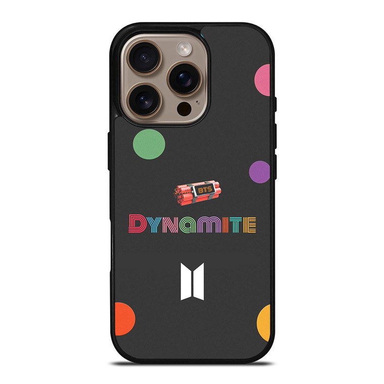 BTS DYNAMITE POLKADOTS iPhone 16 Pro Case Cover BTS DYNAMITE POLKADOTS iPhone 16 Pro Case Cover