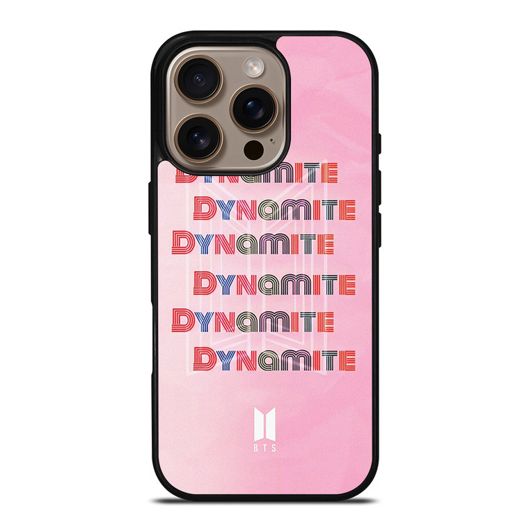 BTS DYNAMITE SONG iPhone 16 Pro Case Cover