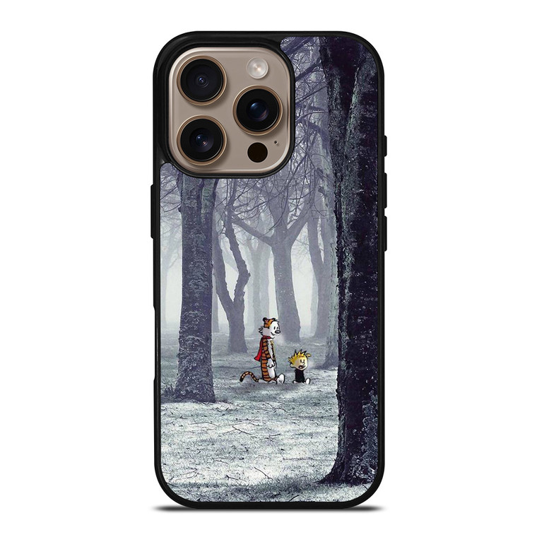 CALVIN AND HOBBES CARTOON iPhone 16 Pro Case Cover