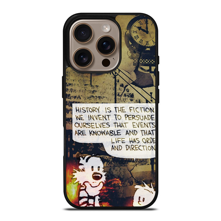 CALVIN AND HOBBES CLASSIC QUOTES iPhone 16 Pro Case Cover
