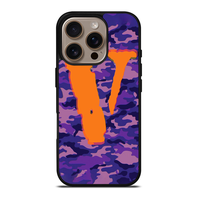 CAMO VLONE LOGO iPhone 16 Pro Case Cover