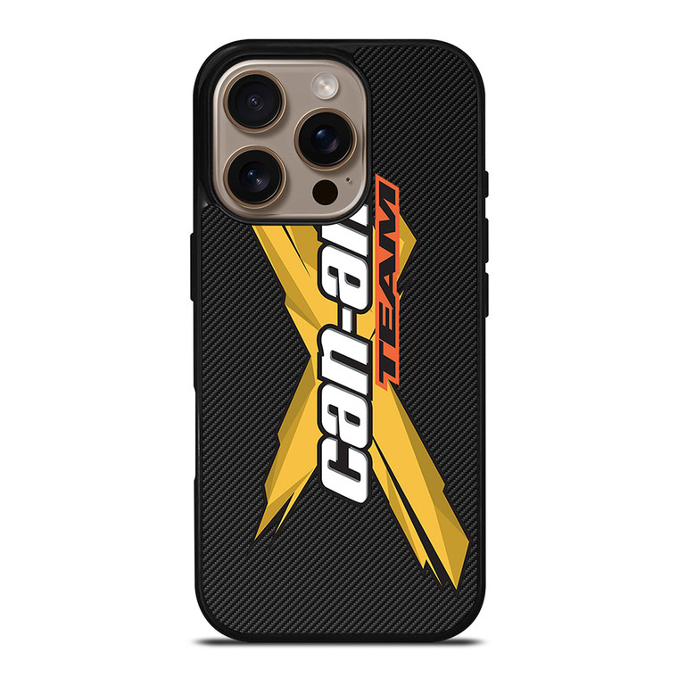 CAN AM X TEAM CARBON iPhone 16 Pro Case Cover