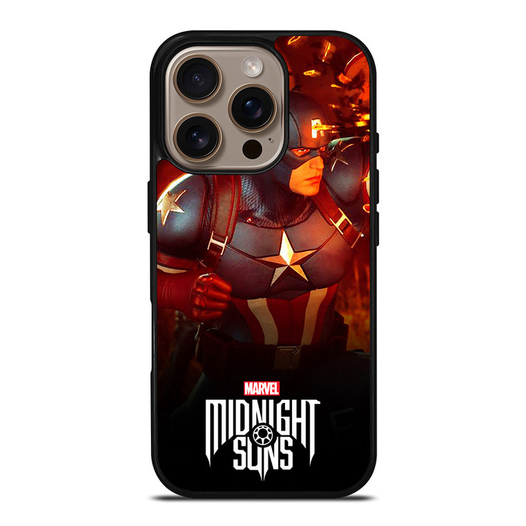 CAPTAIN AMERICA MARVEL MIDNIGHT SUNS iPhone 16 Pro Case Cover