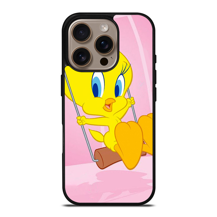 CARTOON TWEETY BIRD Looney Tunes iPhone 16 Pro Case Cover