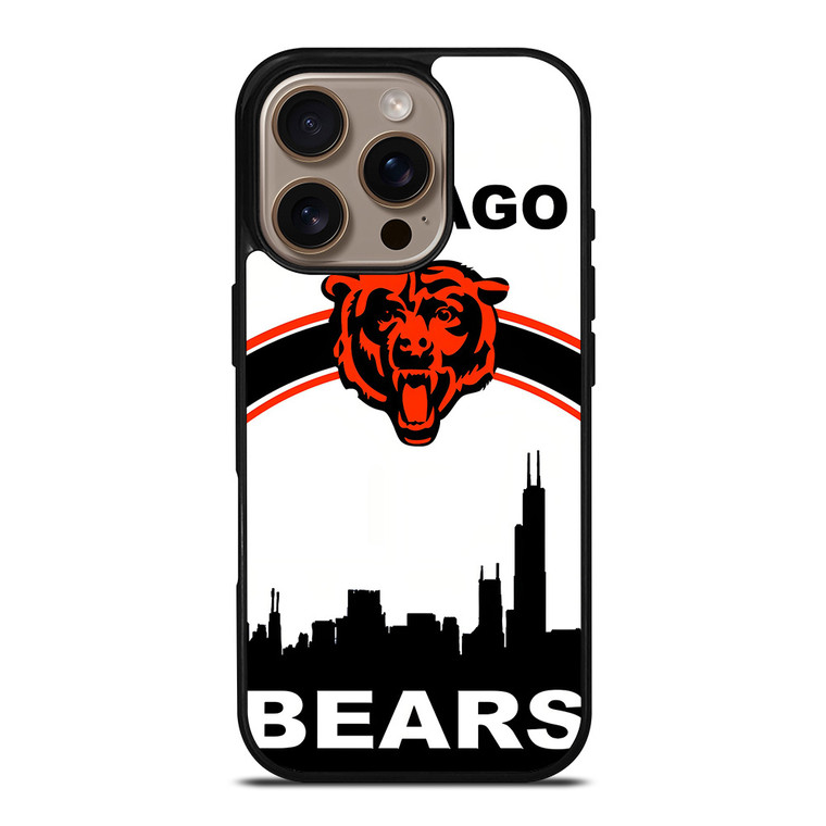 CHICAGO BEARS BAG STRIP iPhone 16 Pro Case Cover