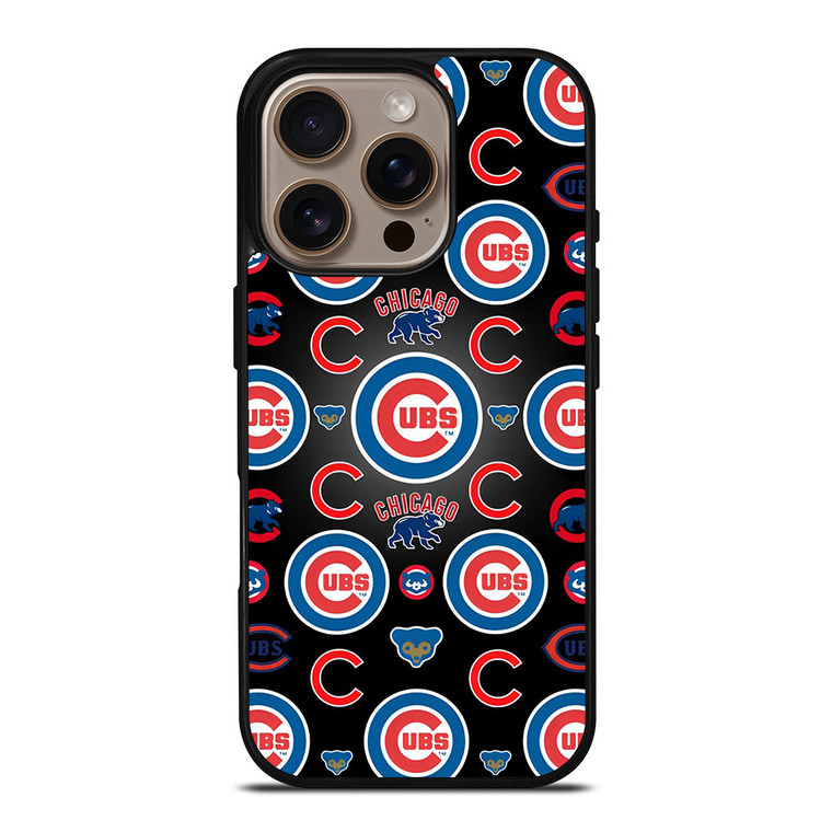 CHICAGO CUBS COLLAGE iPhone 16 Pro Case Cover