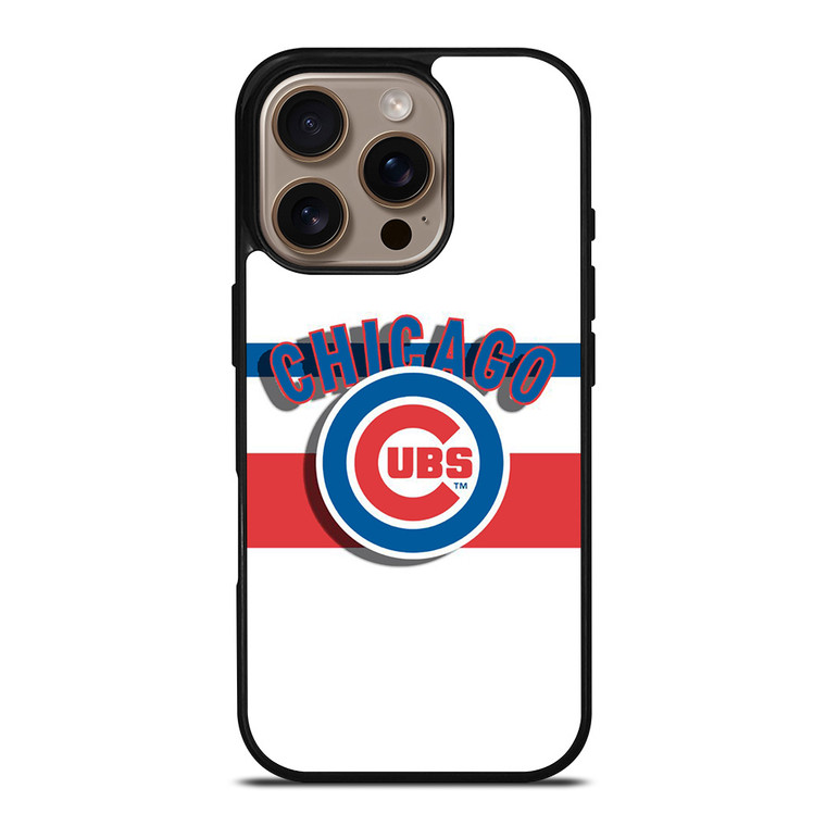 CHICAGO CUBS MLB SIMPEL LOGO iPhone 16 Pro Case Cover