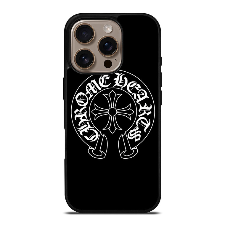 CHROME HEARTS LOGO iPhone 16 Pro Case Cover