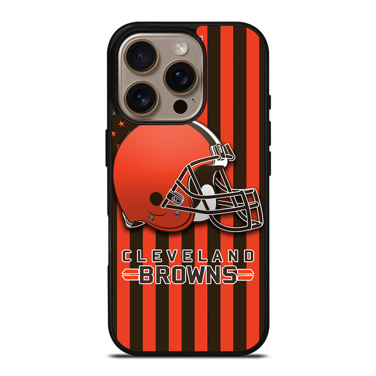 CLEVELAND BROWNS NFL iPhone 16 Pro Case Cover