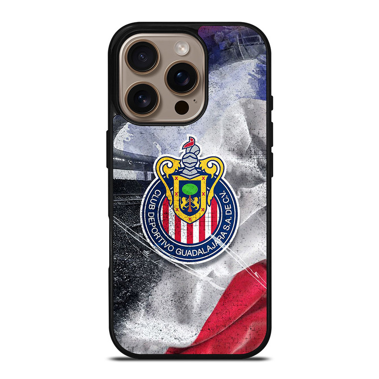 CLUB DEPORTIVO CHIVAS GUADALAJARA STADIUM iPhone 16 Pro Case Cover