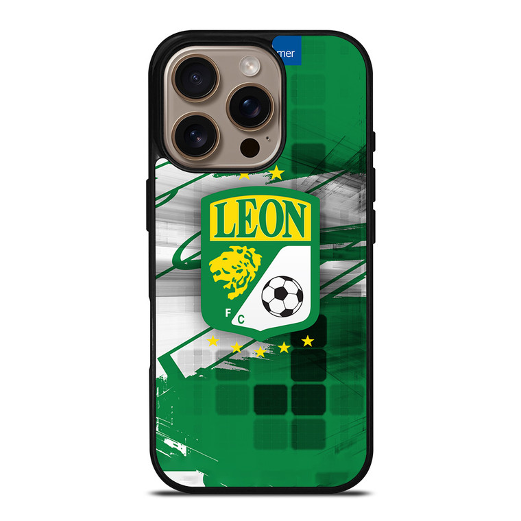 CLUB LEON FC BBVA LOGO iPhone 16 Pro Case Cover