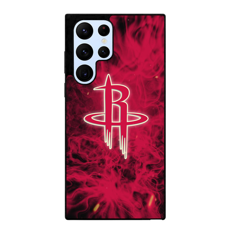 HOUSTON ROCKET BASKETBALL NBA FIRE Samsung Galaxy S22 Ultra Case Cover